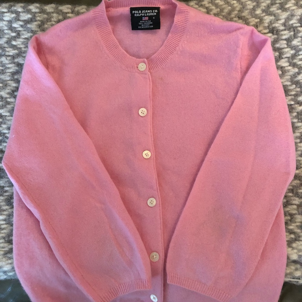 100% Cashmere Polo Ralph Lauren cardigan